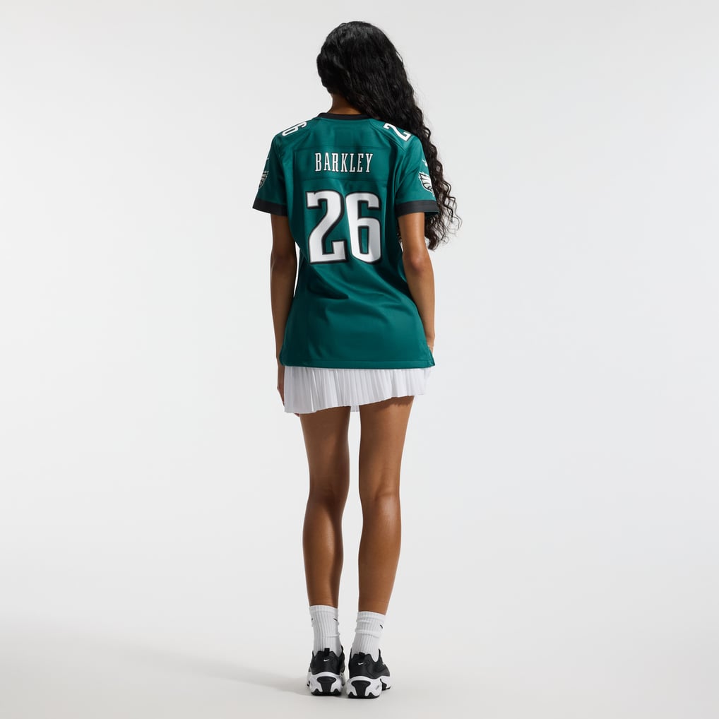 Women's Philadelphia Eagles Saquon Barkley Nike  Midnight Green Team Game Jersey - Image 6