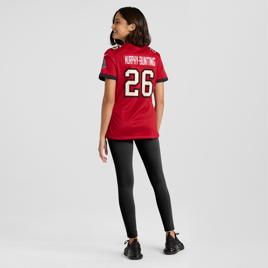 Women's Tampa Bay Buccaneers Sean Murphy-Bunting Nike Red Team Game Jersey - Image 4