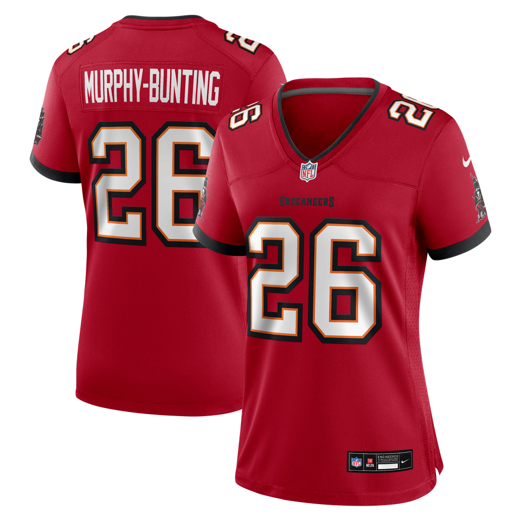 Women's Tampa Bay Buccaneers Sean Murphy-Bunting Nike Red Team Game Jersey - Image 1