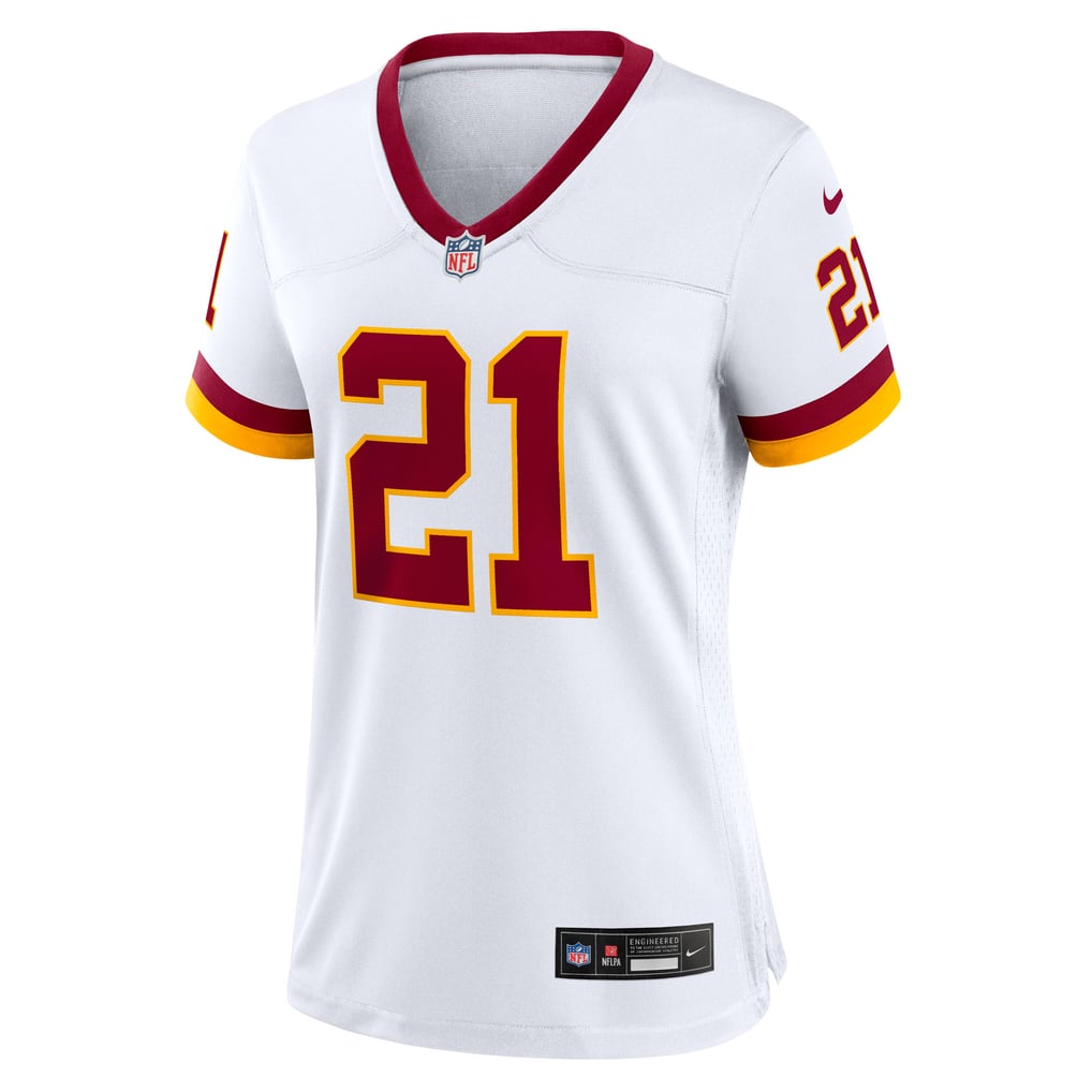 Women's Washington Commanders Sean Taylor Nike White Game Super Bowl Era Jersey - Image 3