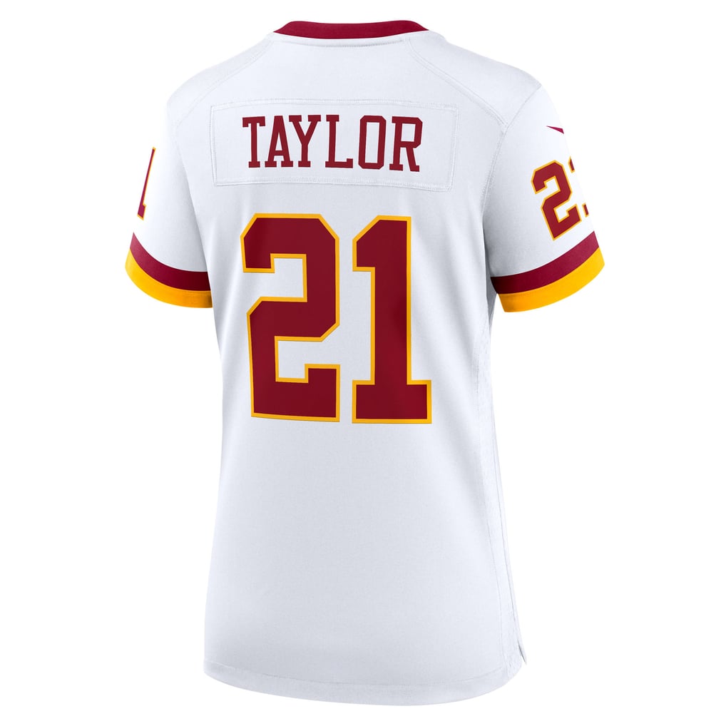 Women's Washington Commanders Sean Taylor Nike White Game Super Bowl Era Jersey - Image 4