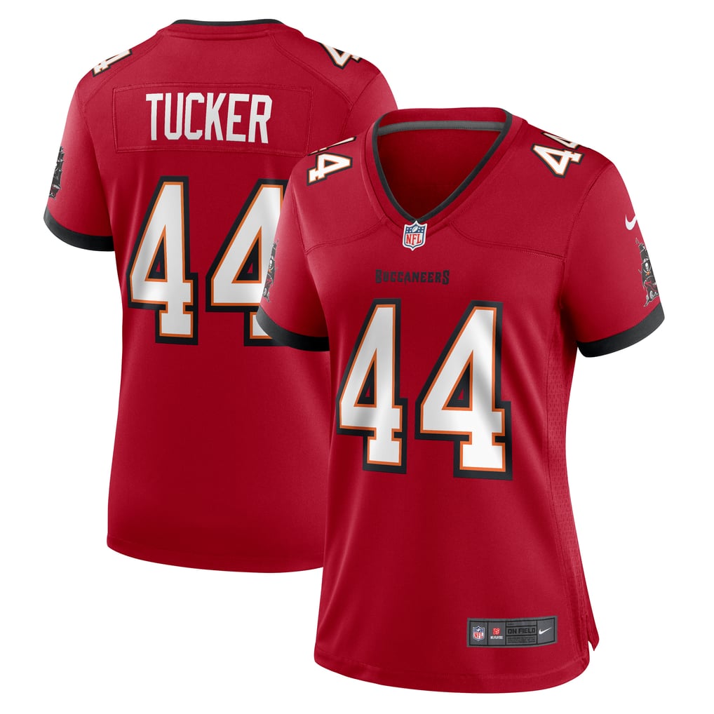 Women's Tampa Bay Buccaneers Sean Tucker Nike  Red  Game Jersey - Image 2