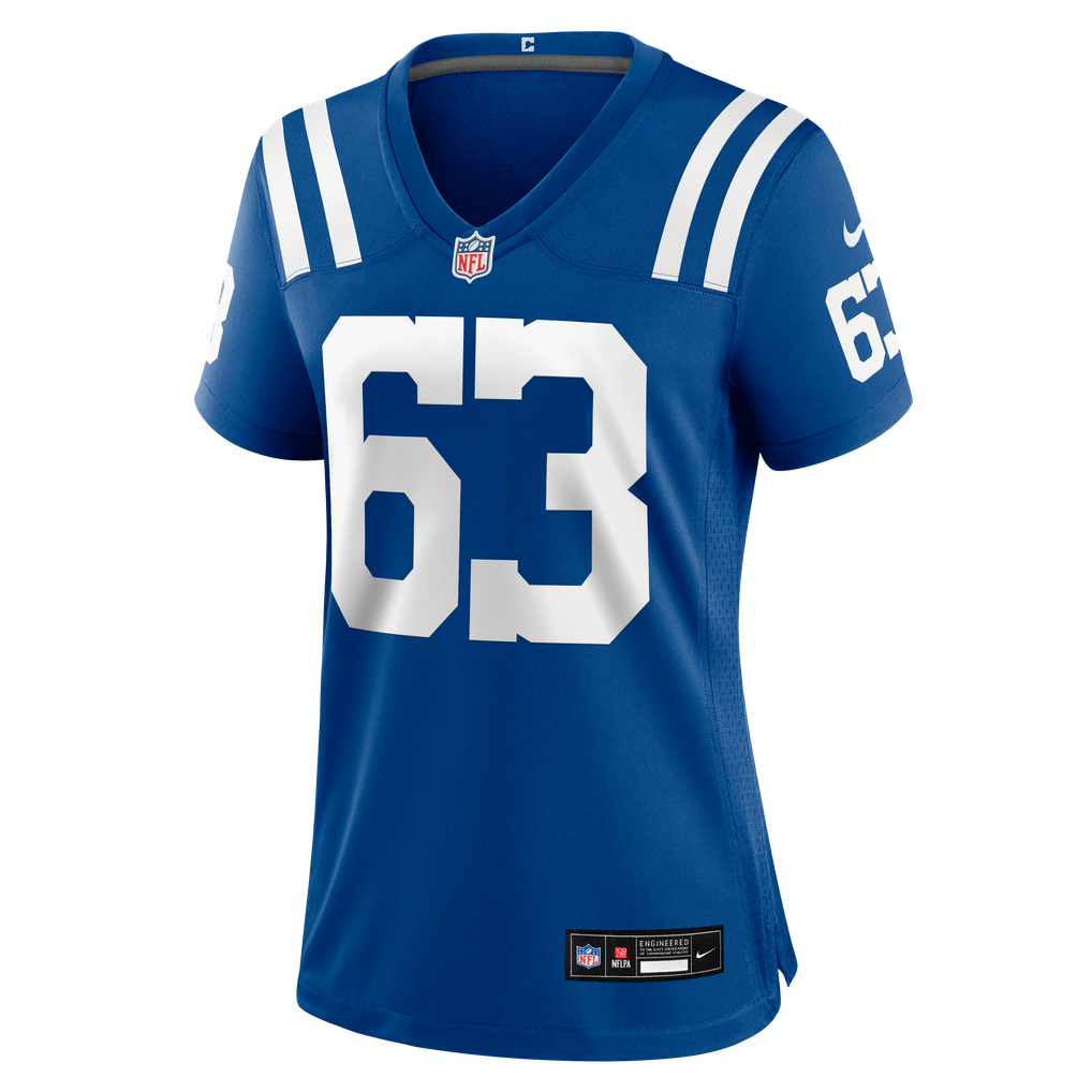 Women's Indianapolis Colts Sedrick Van Pran-Granger Nike Royal Team Game Jersey - Image 7