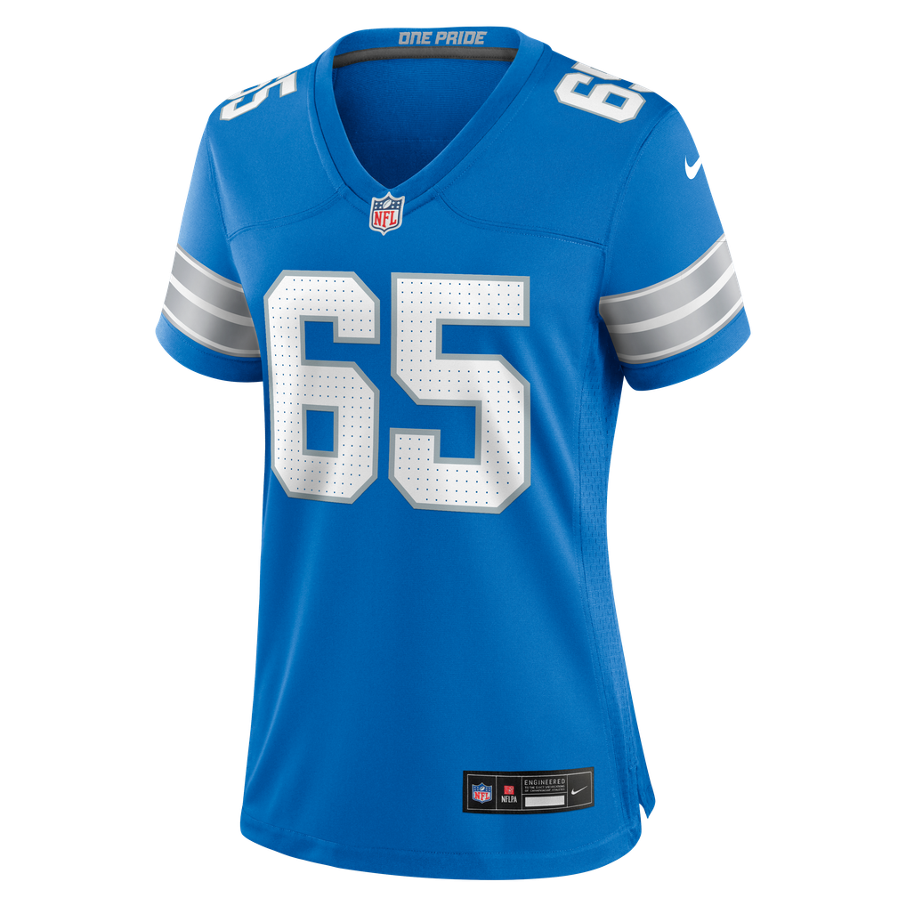 Women's Detroit Lions Seth McLaughlin Nike  Blue Team Game Jersey - Image 3