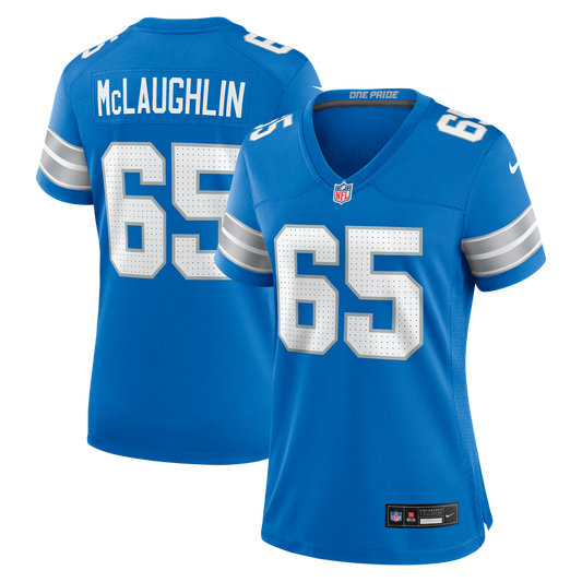 Women's Detroit Lions Seth McLaughlin Nike  Blue Team Game Jersey - Image 1