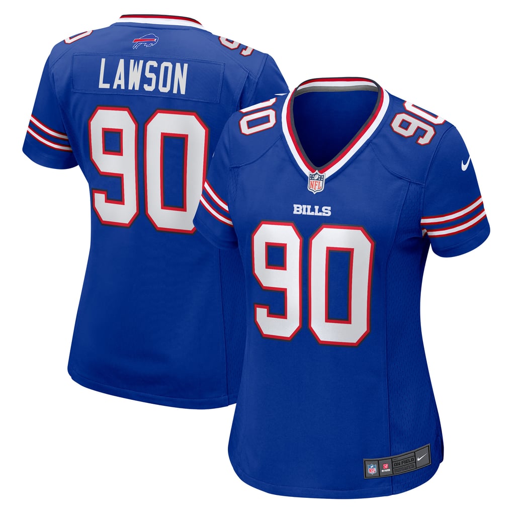 Women's Buffalo Bills Shaq Lawson Nike Royal Game Jersey - Image 2