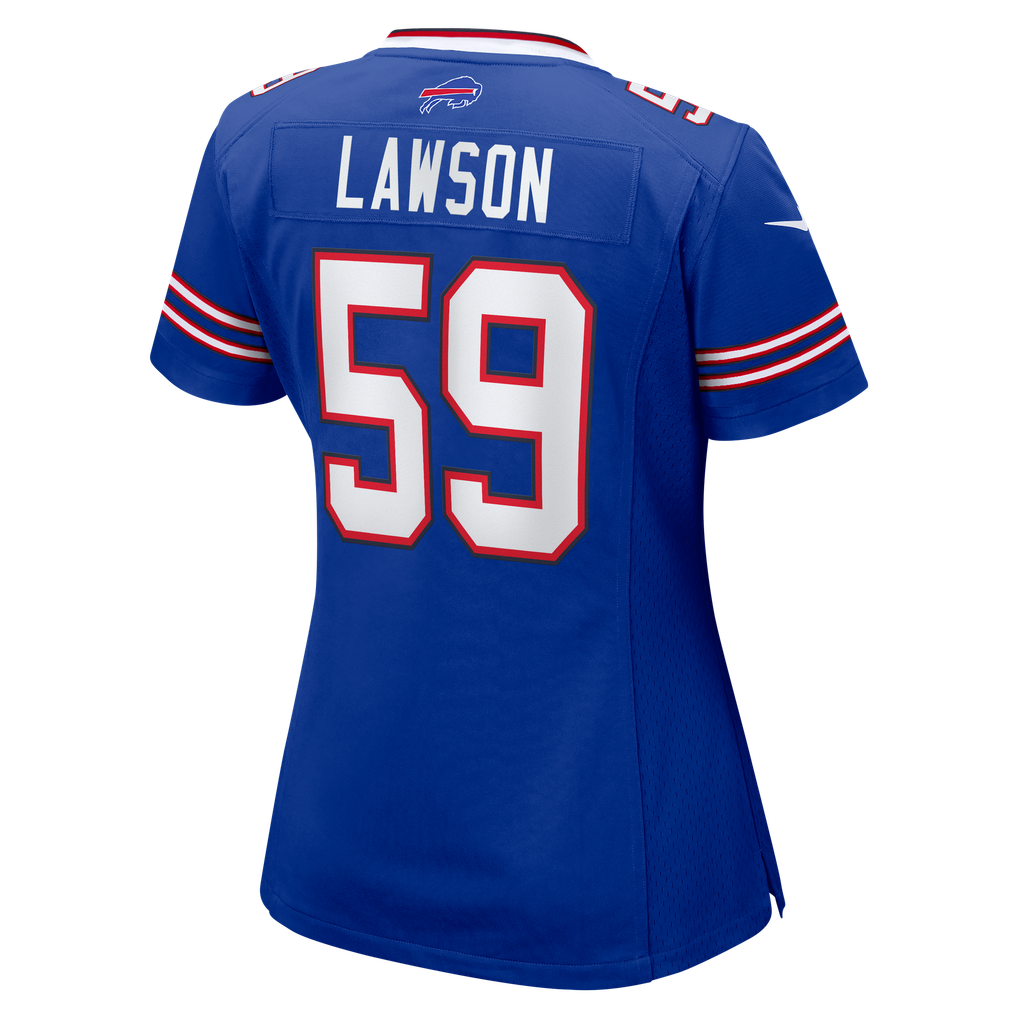 Women's Buffalo Bills Shaq Lawson Nike  Royal Team Game Jersey - Image 4