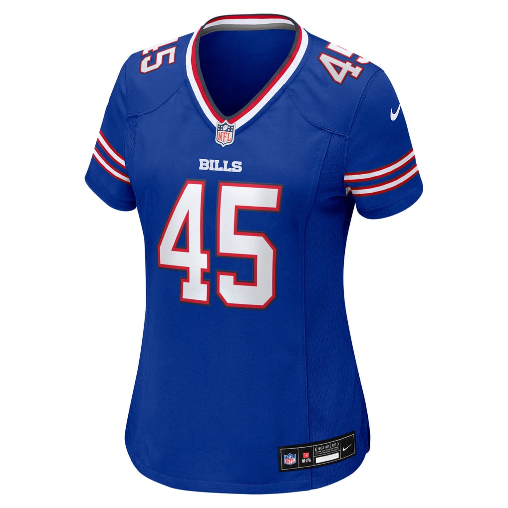 Women's Buffalo Bills Shaq Thompson Nike  Royal Team Game Jersey - Image 3