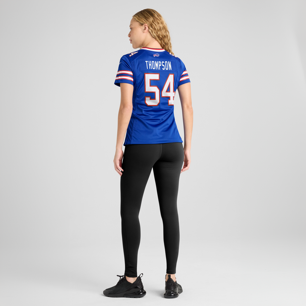 Women's Buffalo Bills Shaq Thompson Nike Royal Team Game Jersey - Image 4