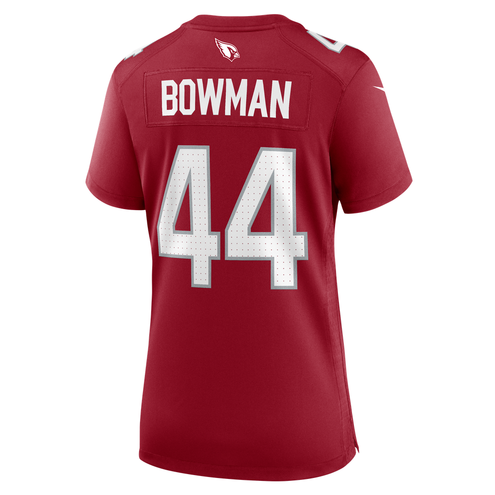 Women's Arizona Cardinals Shawn Bowman Nike Cardinal Team Game Jersey - Image 8