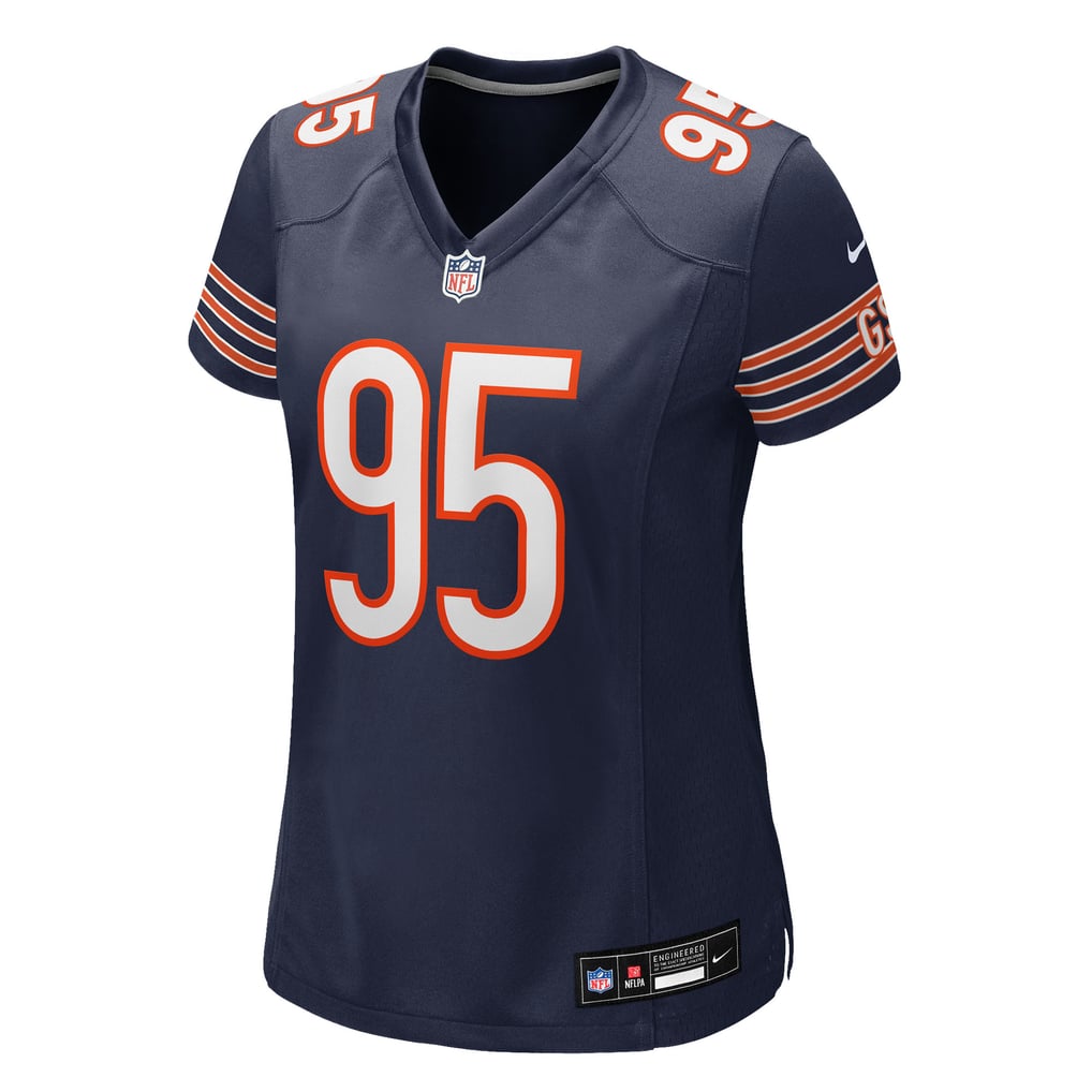 Women's Chicago Bears Shemar Turner Nike Navy Team Game Jersey - Image 3