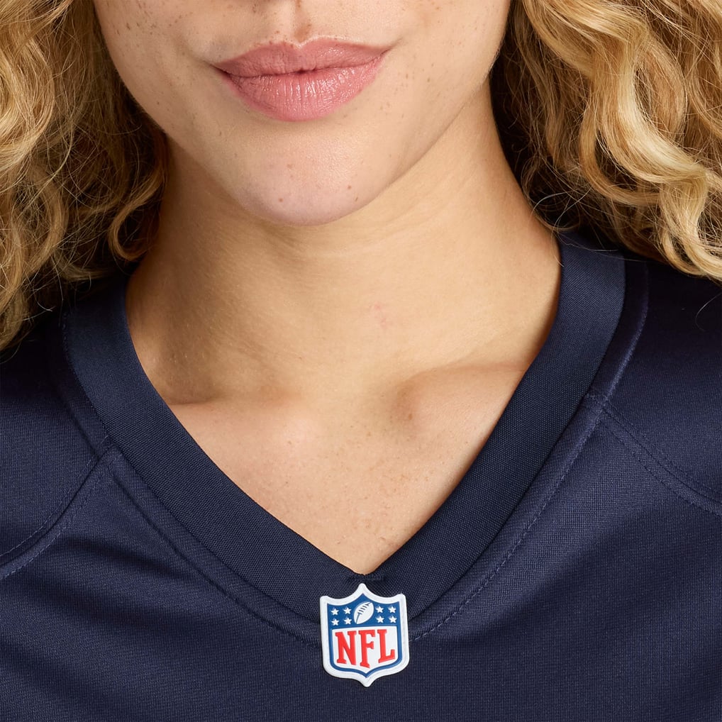 Women's Chicago Bears Shemar Turner Nike Navy Team Game Jersey - Image 9