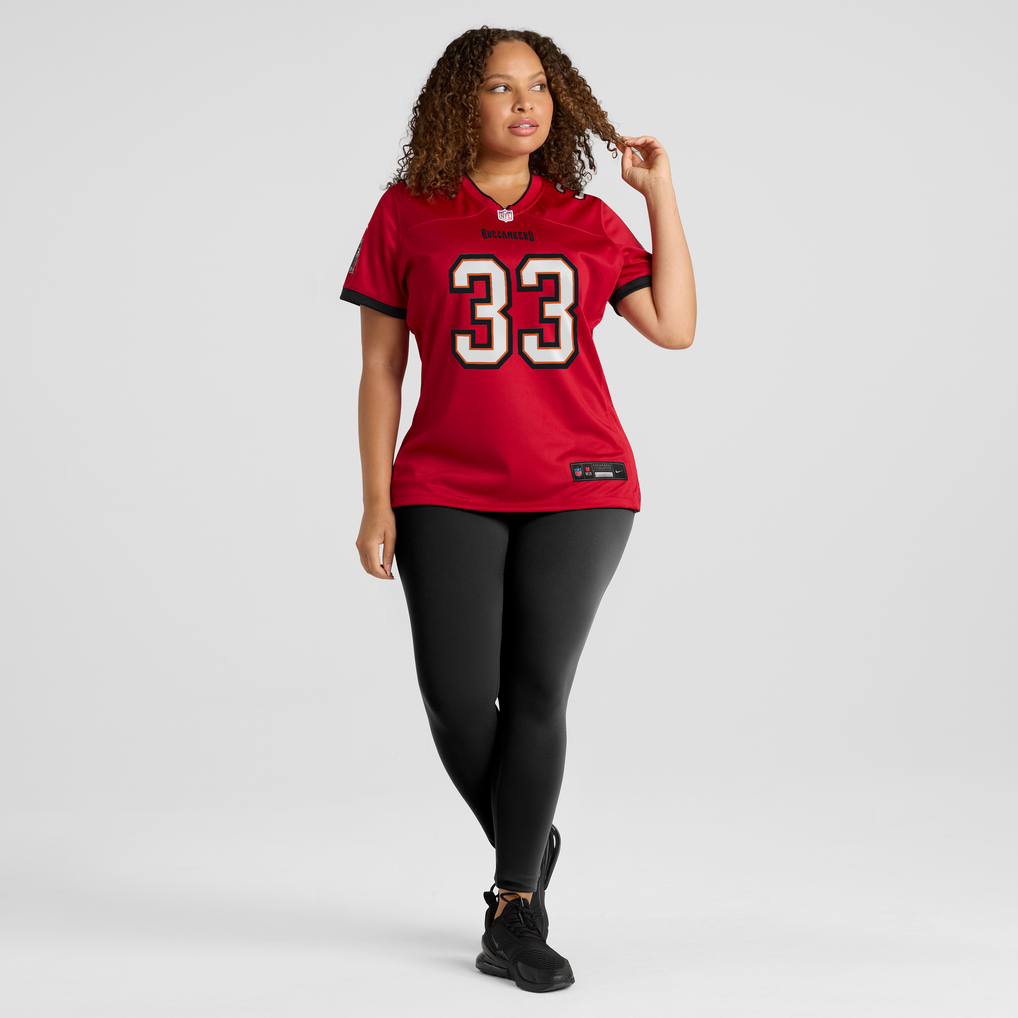 Women's Tampa Bay Buccaneers Silas Walters Nike Red Team Game Jersey - Image 5