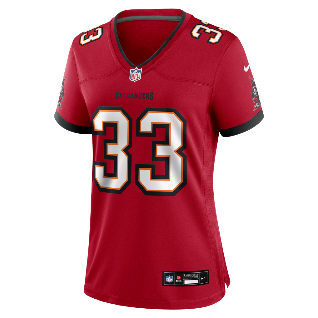 Women's Tampa Bay Buccaneers Silas Walters Nike Red Team Game Jersey - Image 7