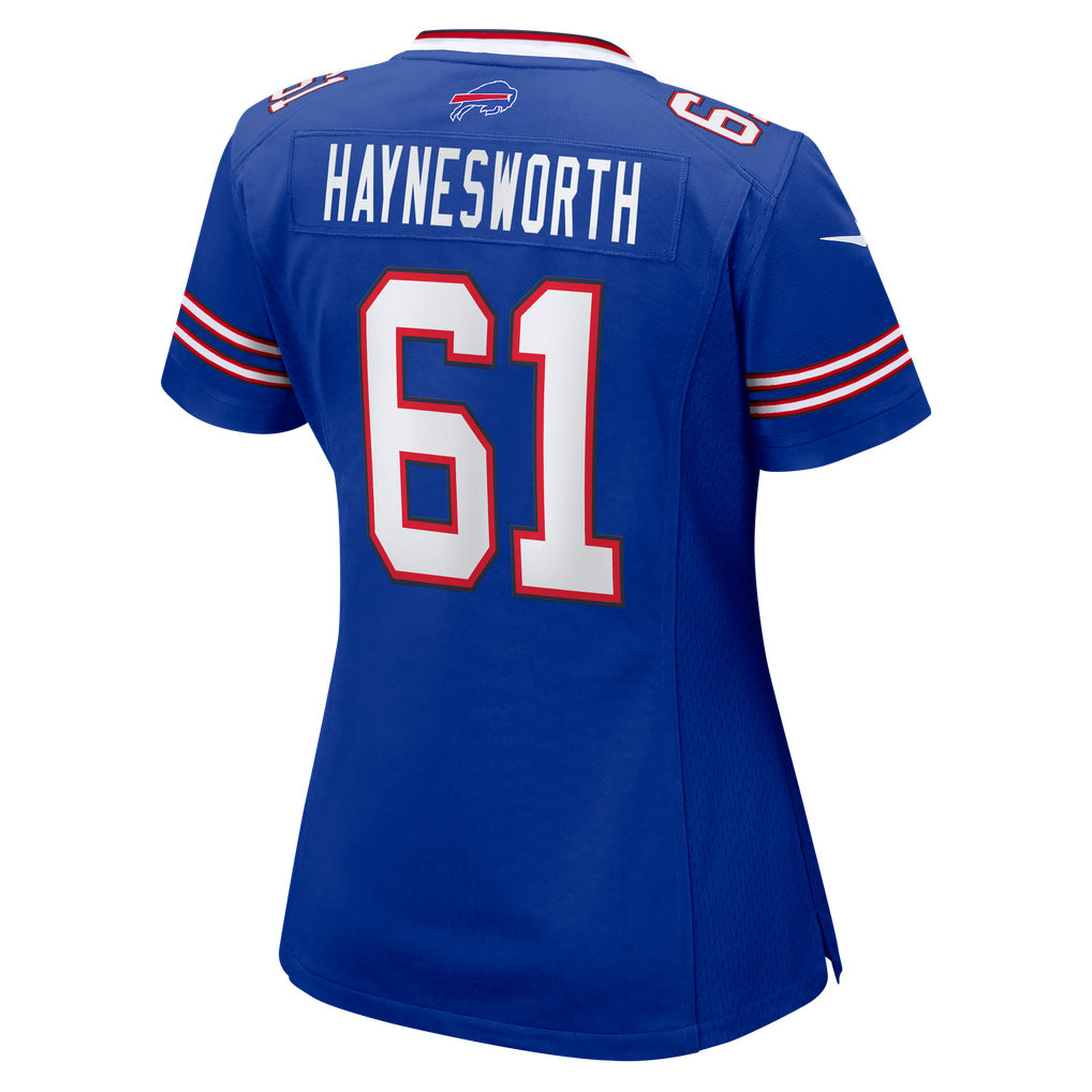 Women's Buffalo Bills Sincere Haynesworth Nike Royal Team Game Jersey - Image 8
