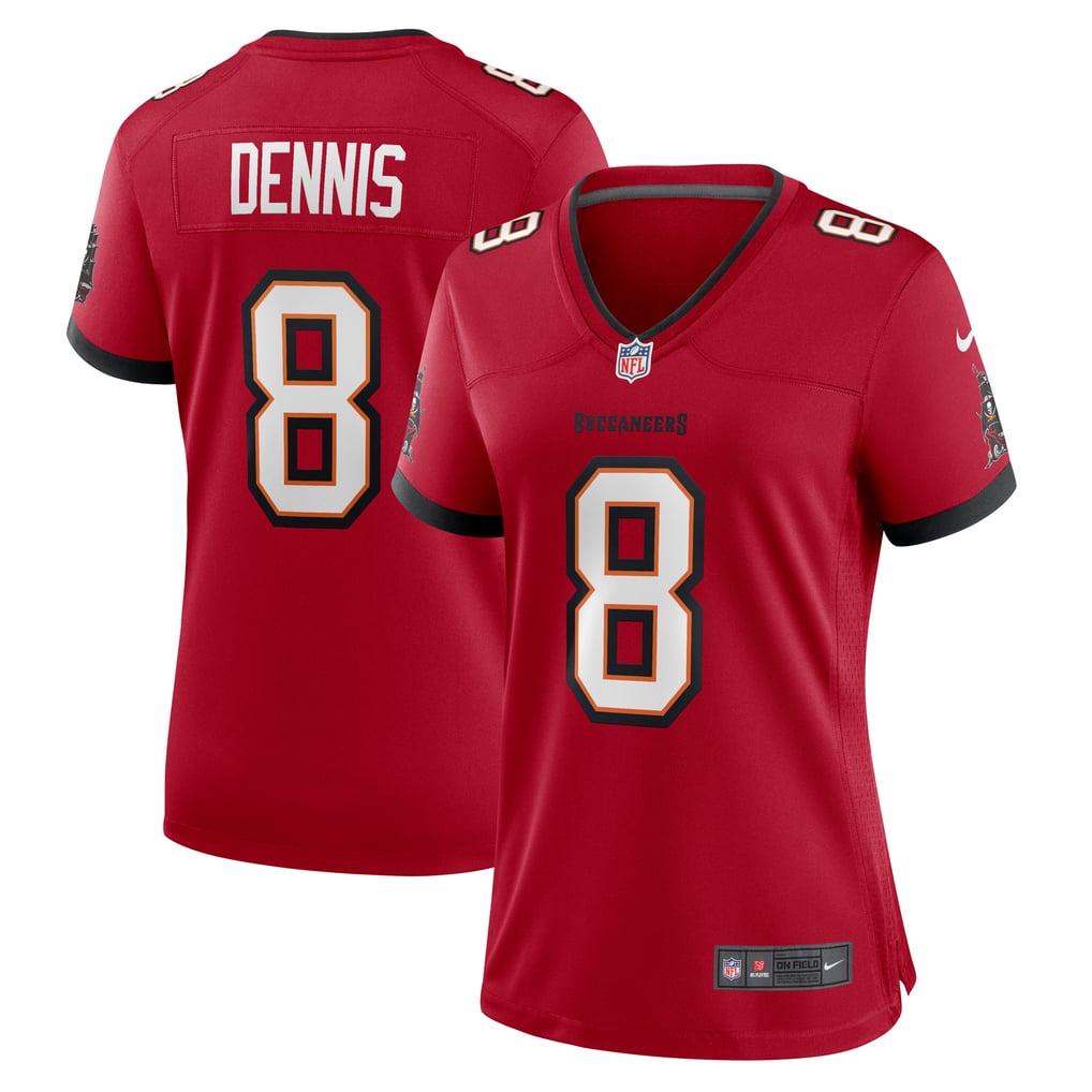 Women's Tampa Bay Buccaneers SirVocea Dennis Nike Red Game Jersey - Image 2