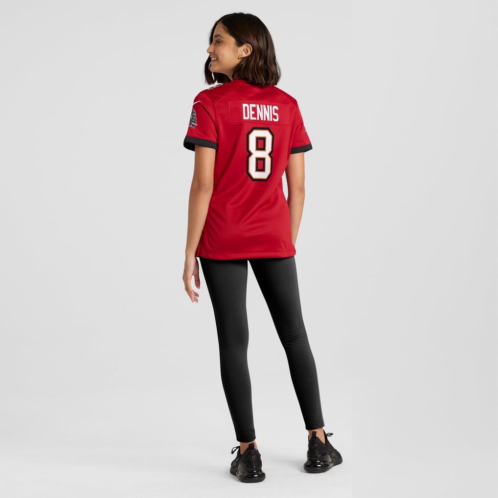 Women's Tampa Bay Buccaneers SirVocea Dennis Nike Red Game Jersey - Image 6