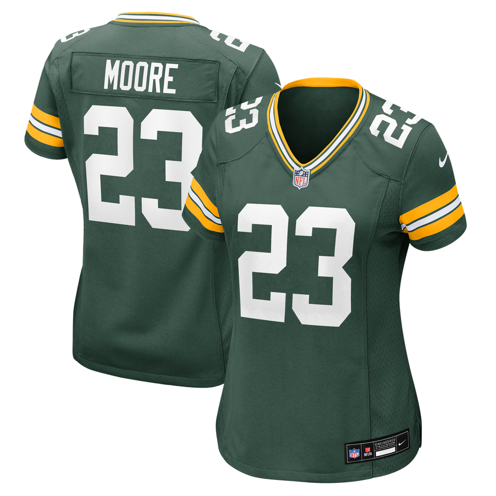 Women's Green Bay Packers Skyy Moore Nike Green Team Game Jersey - Image 1