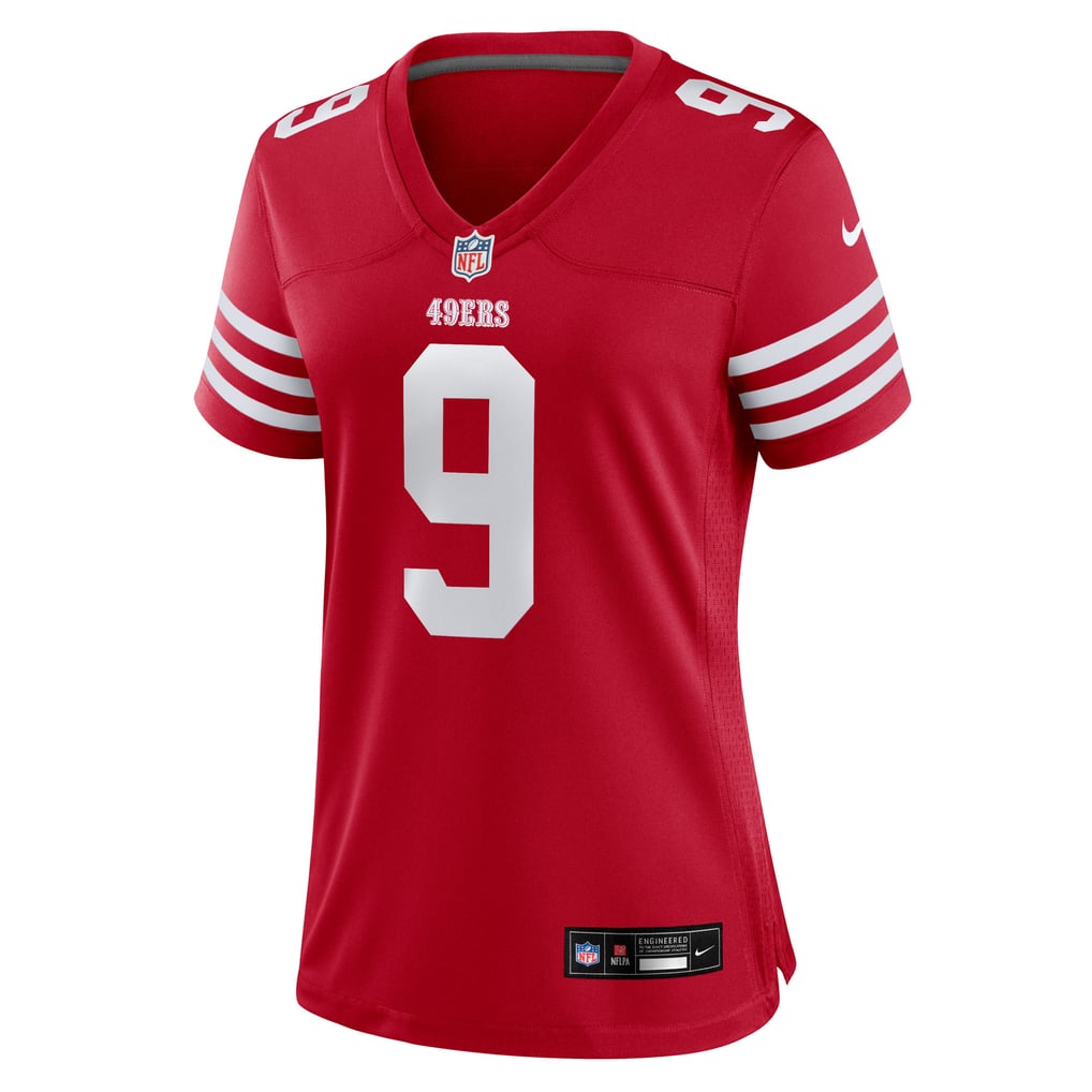 Women's San Francisco 49ers Skyy Moore Nike  Scarlet Team Game Jersey - Image 3
