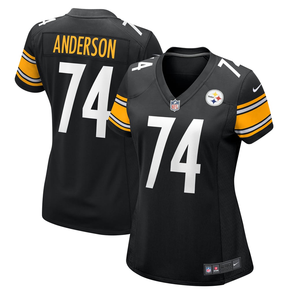 Women's Pittsburgh Steelers Spencer Anderson Nike  Black  Game Jersey - Image 2