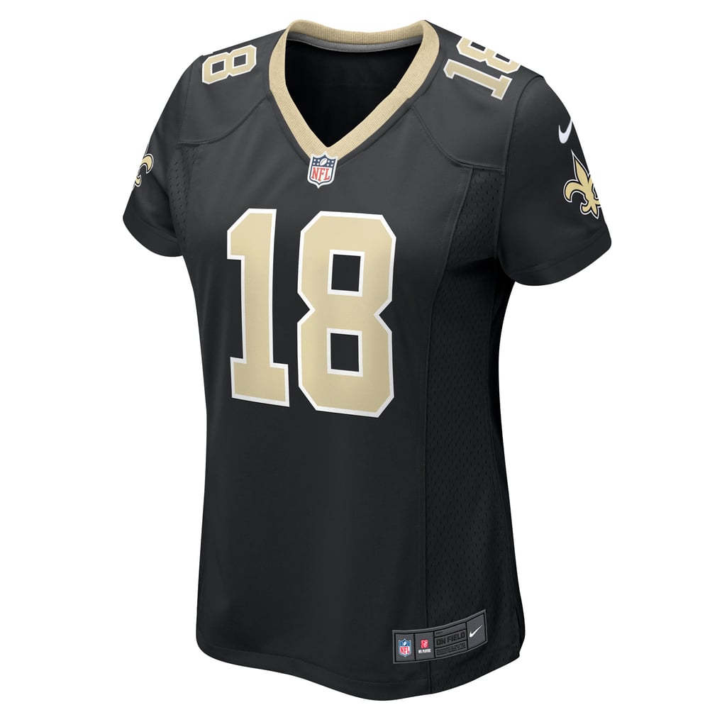 Women's New Orleans Saints Spencer Rattler Nike  Black  Game Jersey - Image 3