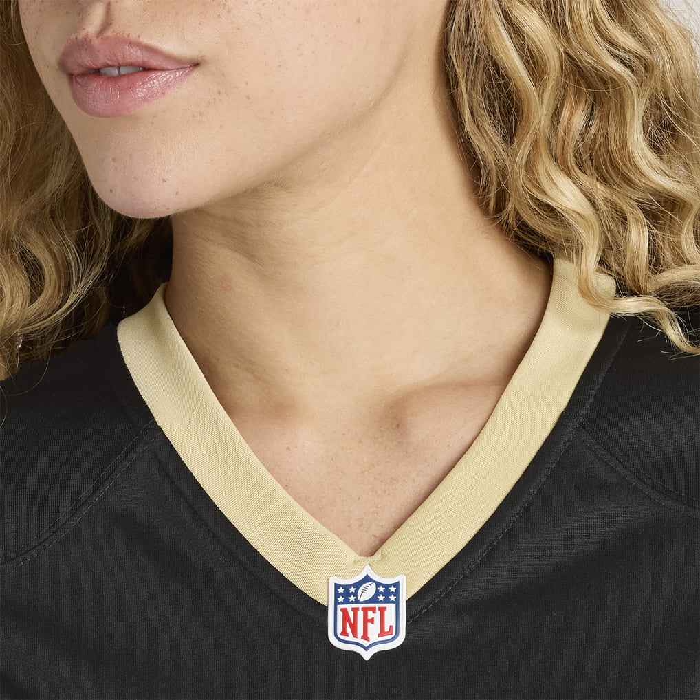 Women's New Orleans Saints Spencer Rattler Nike  Black Team Game Jersey - Image 9