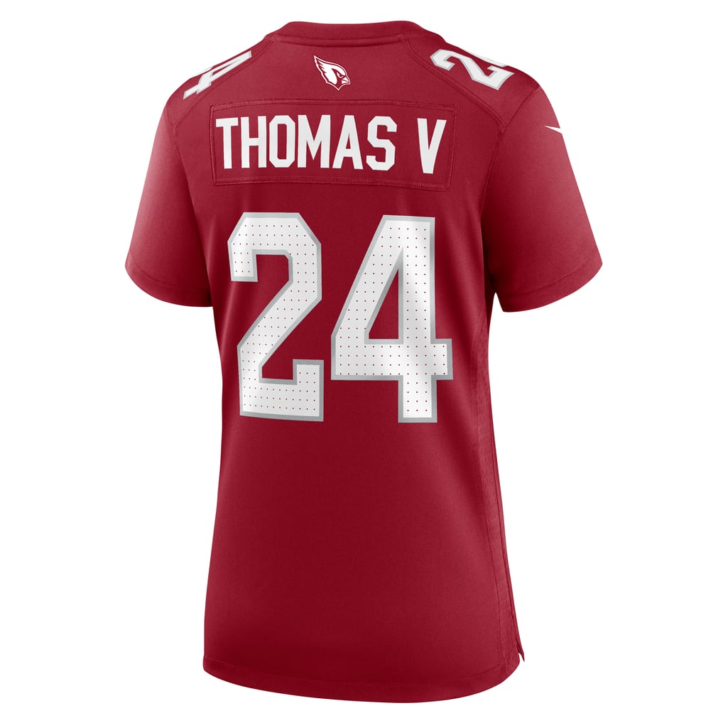 Women's Arizona Cardinals Starling Thomas V Nike  Cardinal Team Game Jersey - Image 4