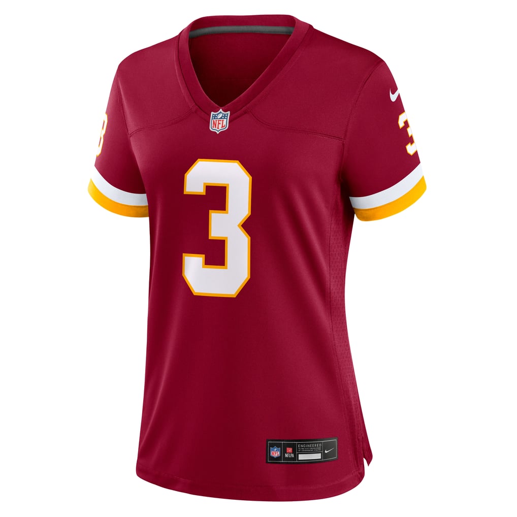 Women's Washington Commanders Stefon Diggs Nike Burgundy Game Jersey - Image 3