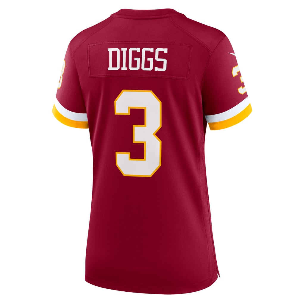 Women's Washington Commanders Stefon Diggs Nike Burgundy Game Jersey - Image 4