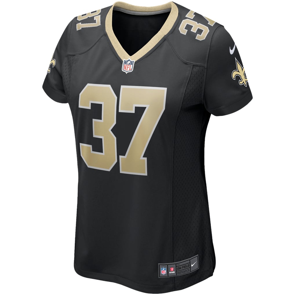 Women's New Orleans Saints Steve Gleason Nike Black Game Retired Player Jersey - Image 3