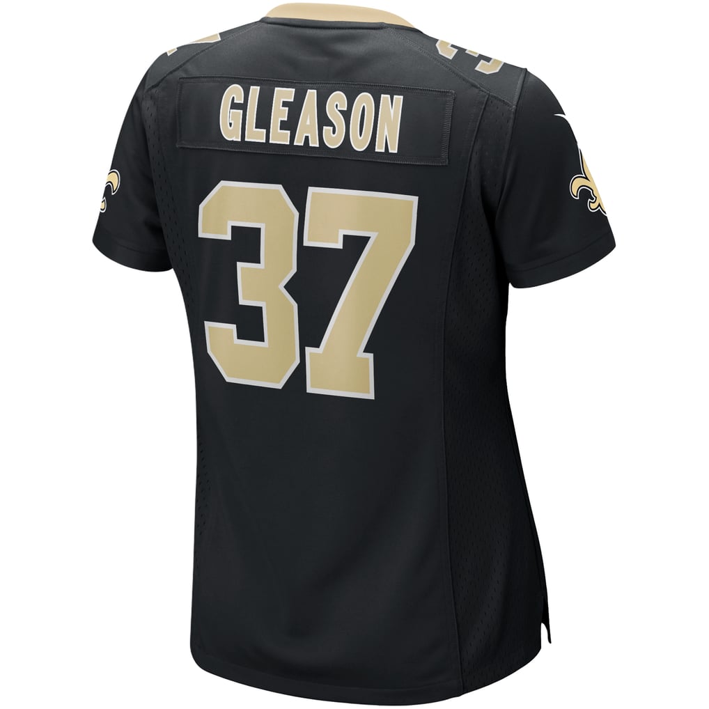 Women's New Orleans Saints Steve Gleason Nike Black Game Retired Player Jersey - Image 4