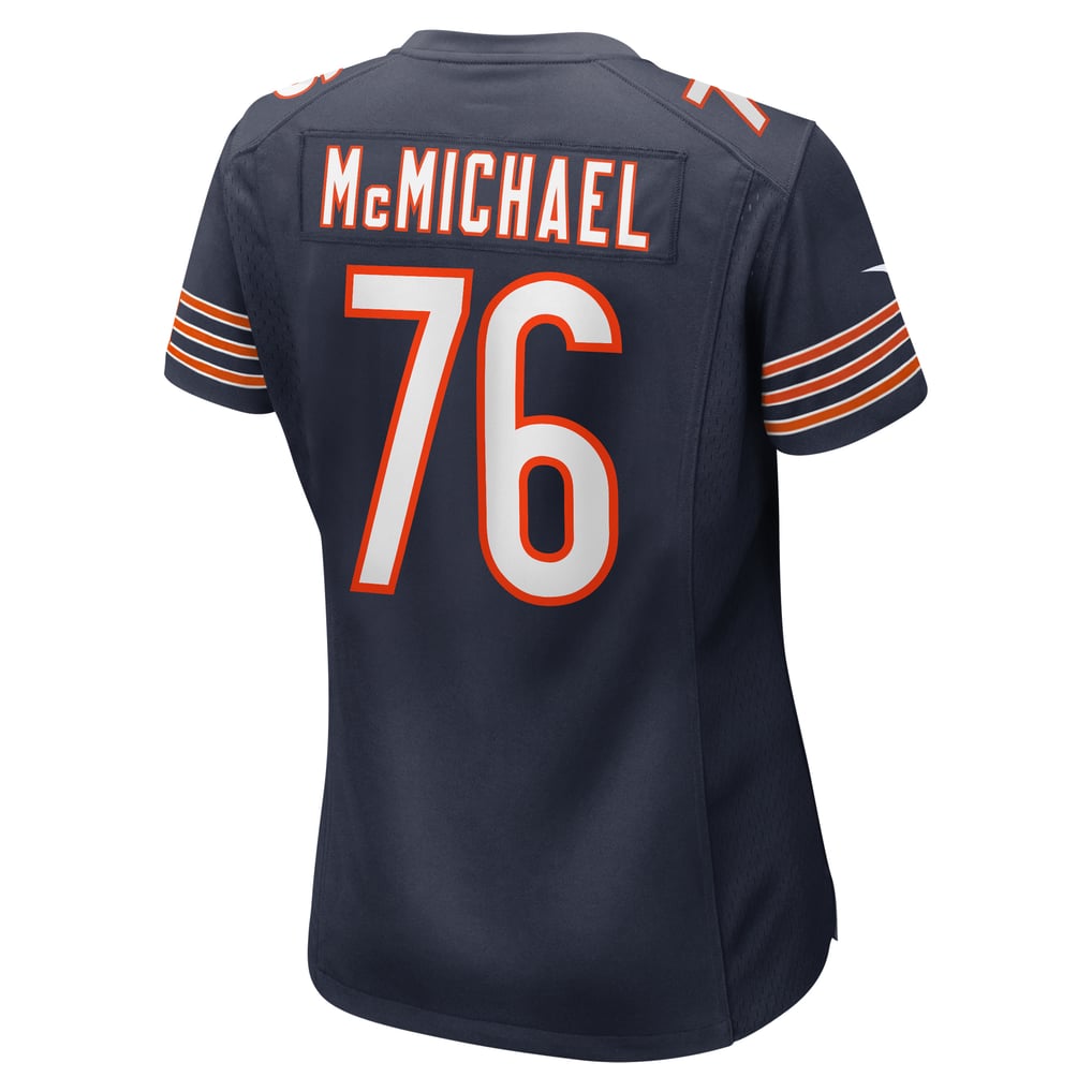 Women's Chicago Bears Steve McMichael Nike Navy Retired Player Game Jersey - Image 4