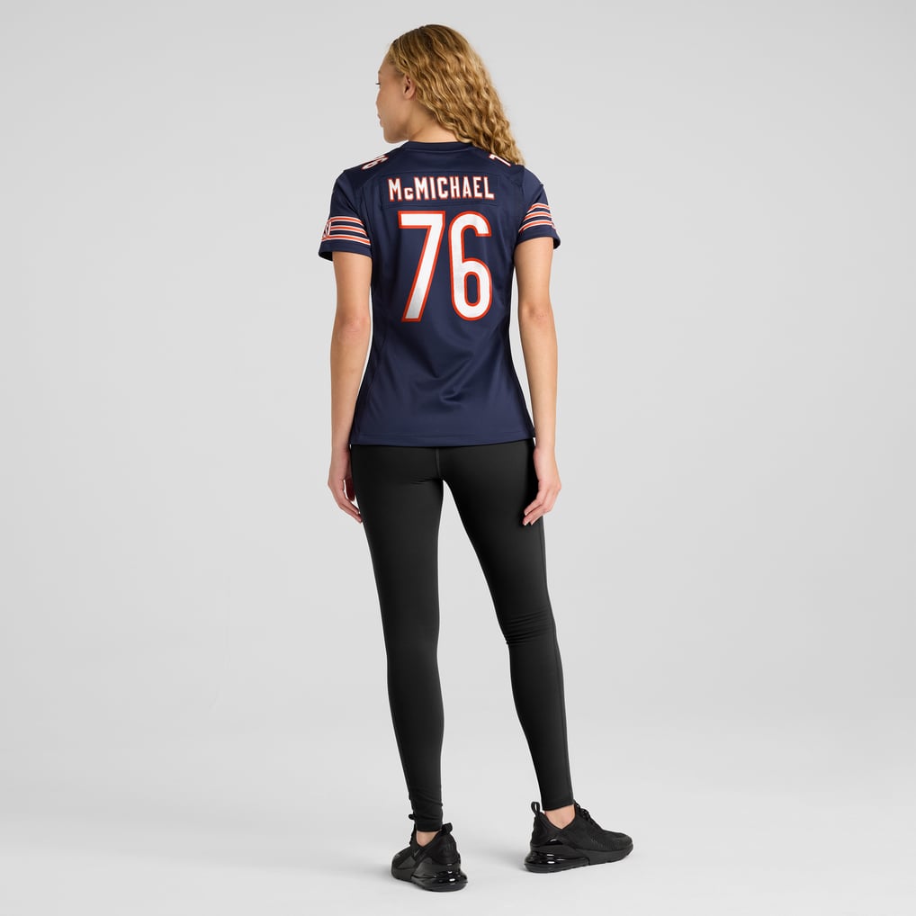 Women's Chicago Bears Steve McMichael Nike Navy Retired Player Game Jersey - Image 6