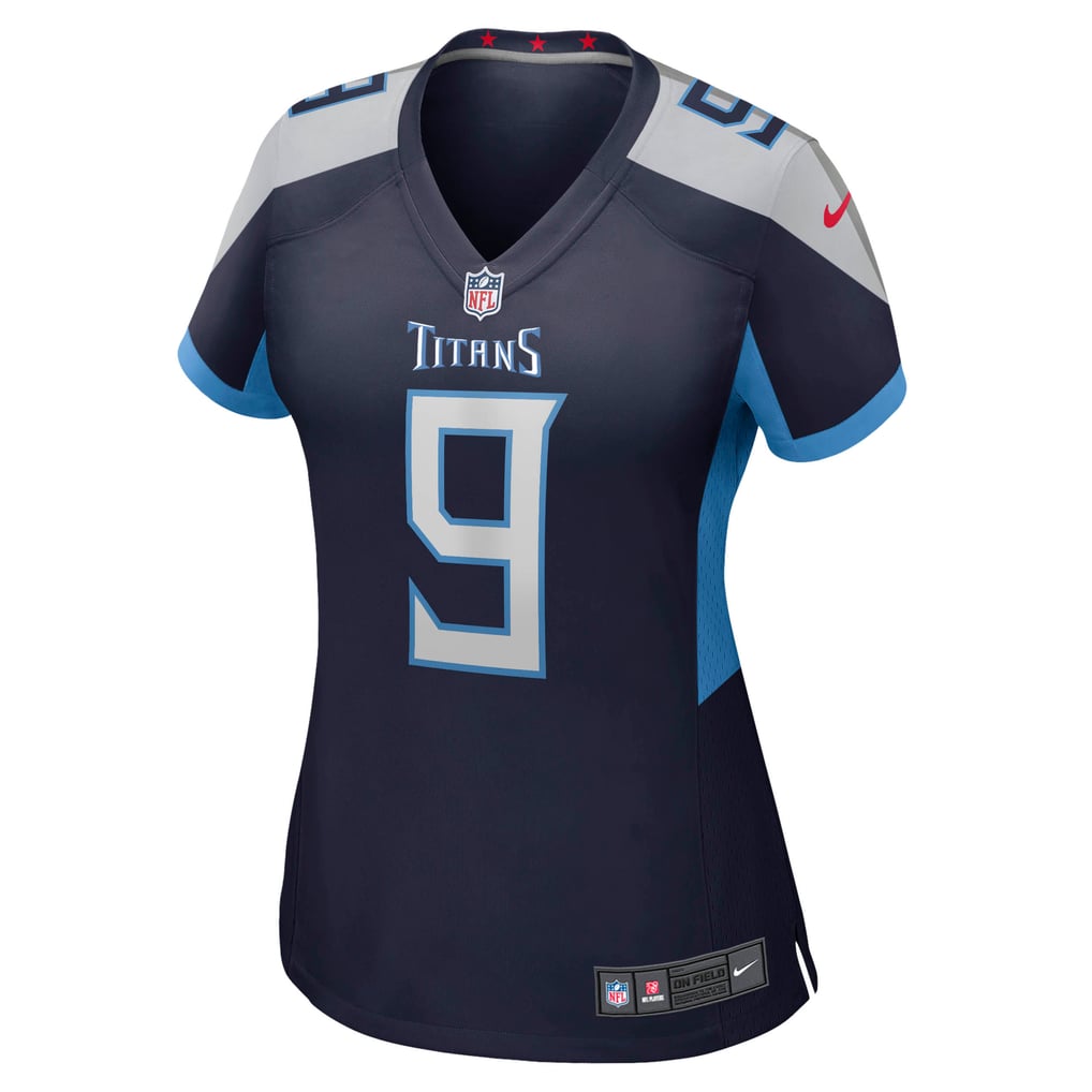 Women's Tennessee Titans Steve McNair Nike Navy Game Retired Player Jersey - Image 3