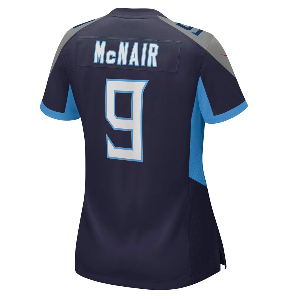 Women's Tennessee Titans Steve McNair Nike Navy Game Retired Player Jersey - Image 4