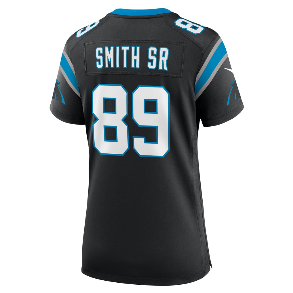 Women's Carolina Panthers Steve Smith Sr. Nike Black Retired Player Game Jersey - Image 4