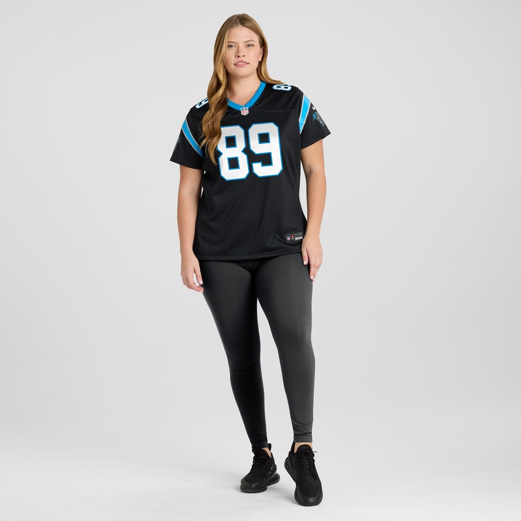 Women's Carolina Panthers Steve Smith Sr. Nike Black Retired Player Game Jersey - Image 7