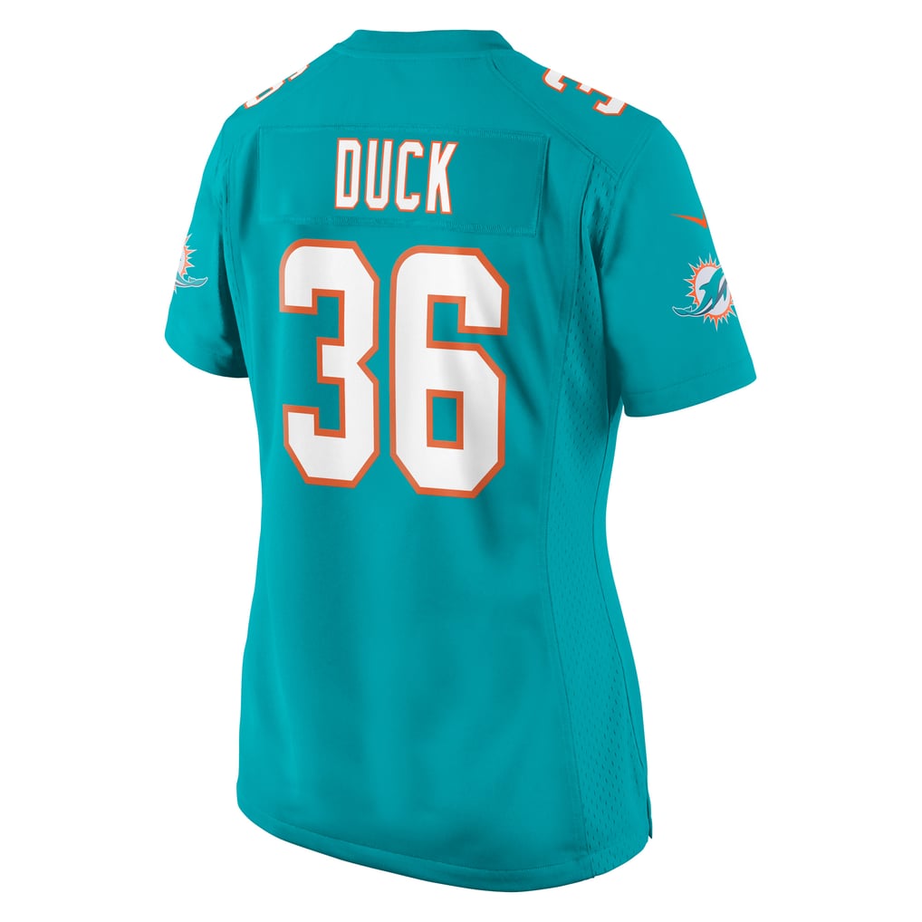 Women's Miami Dolphins Storm Duck Nike  Aqua  Game Jersey - Image 4