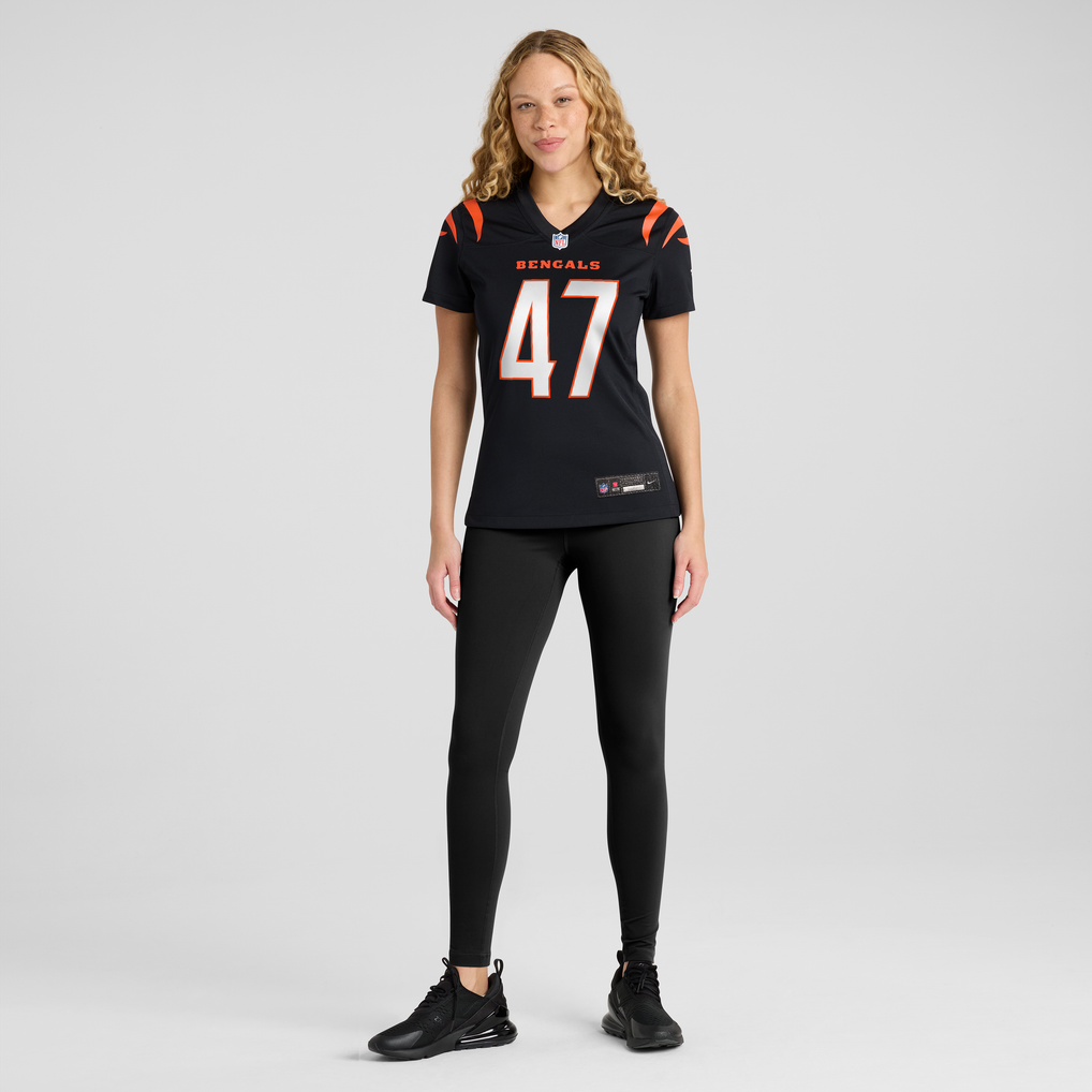 Women's Cincinnati Bengals Swayze Bozeman Nike Black Team Game Jersey - Image 3