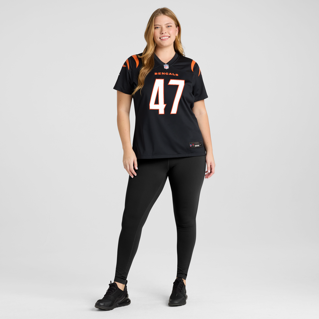 Women's Cincinnati Bengals Swayze Bozeman Nike Black Team Game Jersey - Image 5