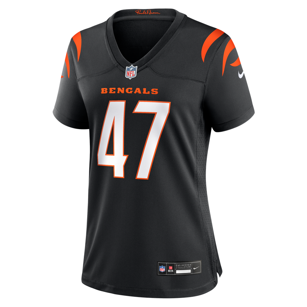 Women's Cincinnati Bengals Swayze Bozeman Nike Black Team Game Jersey - Image 7
