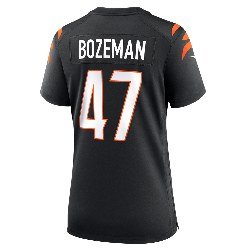 Women's Cincinnati Bengals Swayze Bozeman Nike Black Team Game Jersey - Image 8