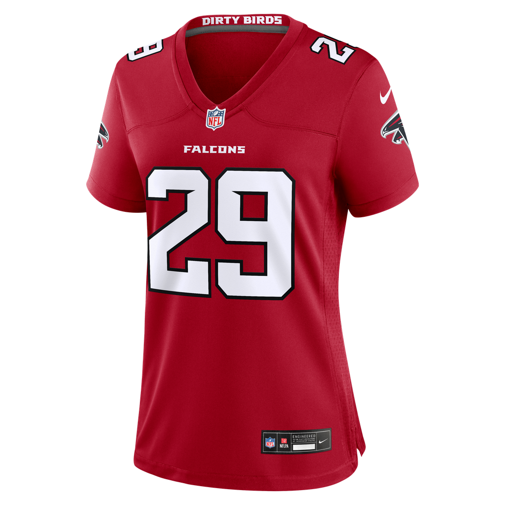 Women's Atlanta Falcons Sydney Brown Nike Red Team Game Jersey