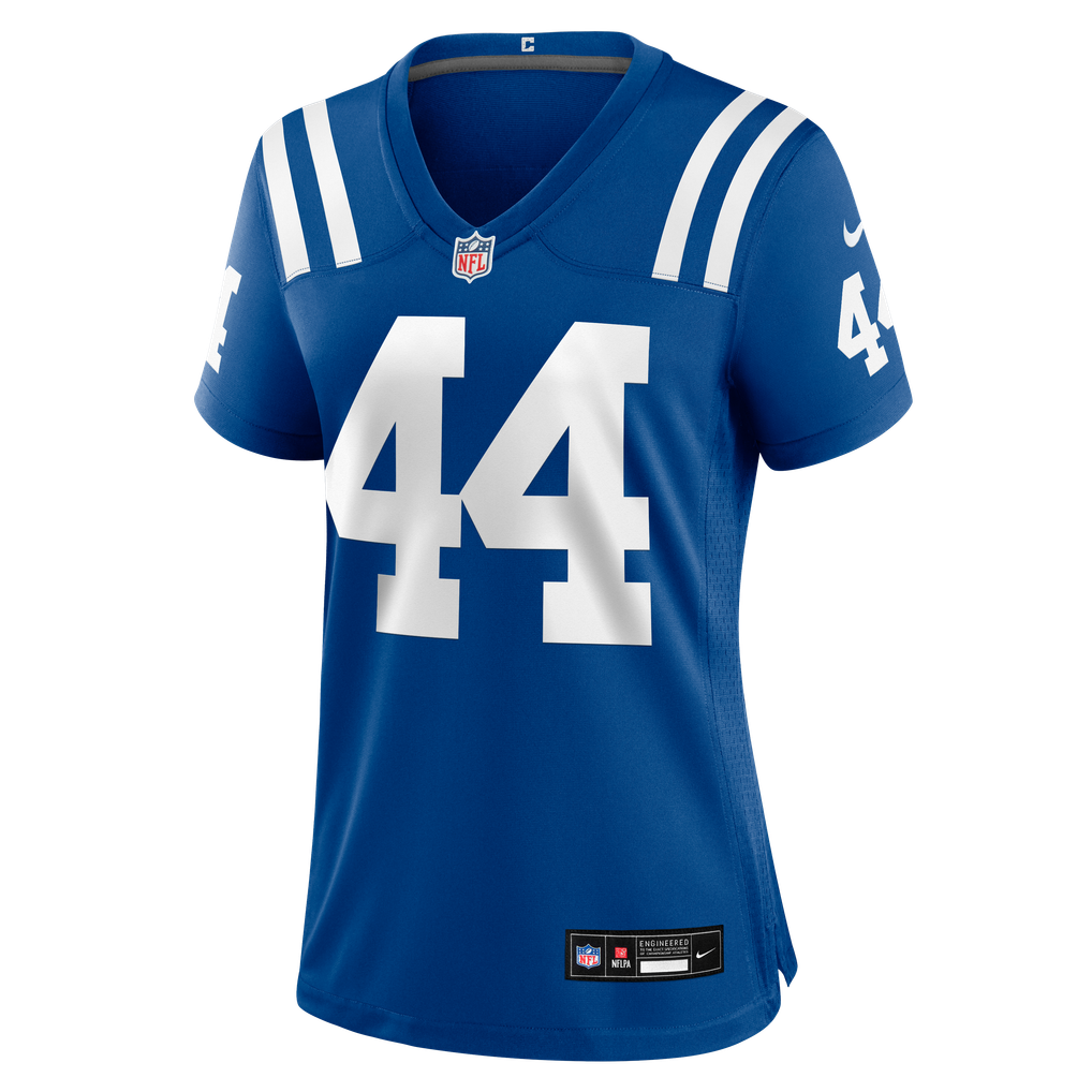 Women's Indianapolis Colts Tahj Chambers Nike Royal Team Game Jersey - Image 7