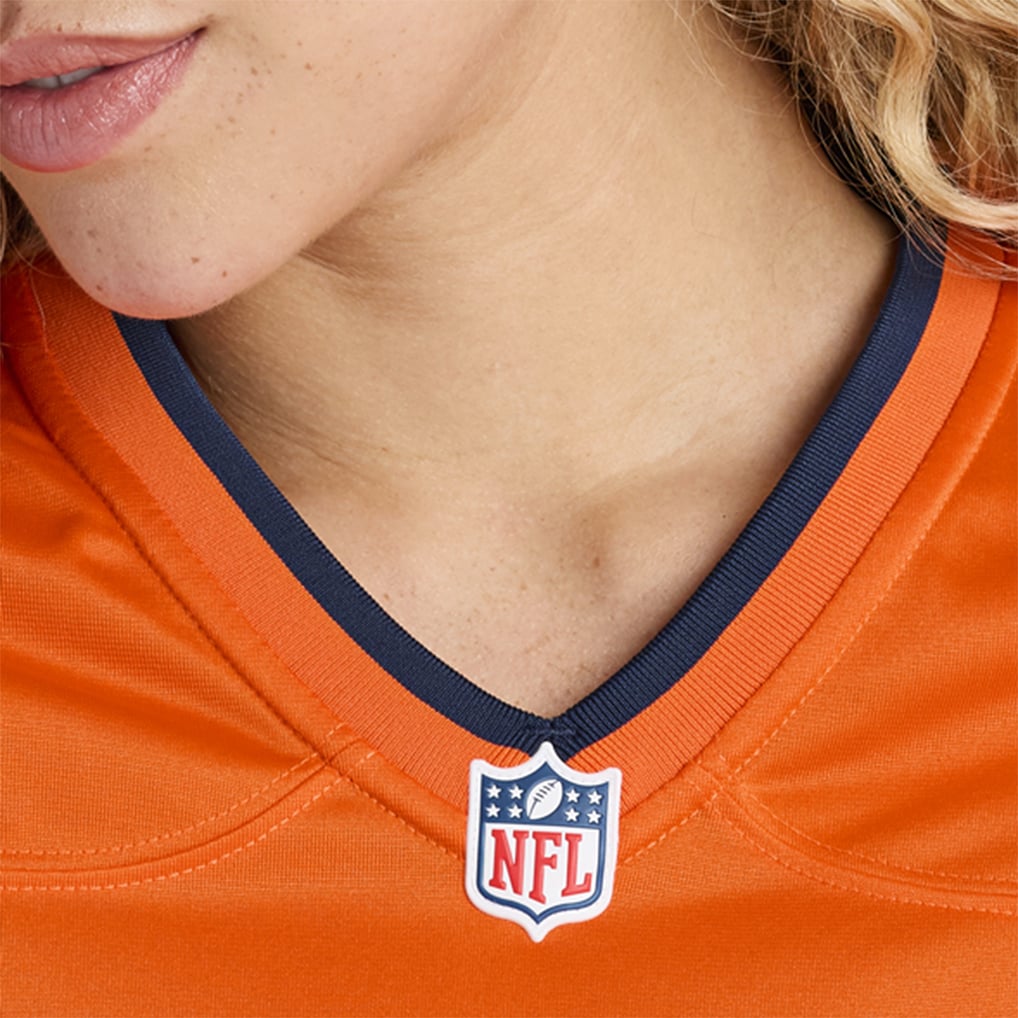 Women's Denver Broncos Talanoa Hufanga Nike  Orange Team Game Jersey - Image 9