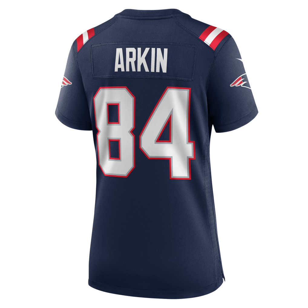 Women's New England Patriots Tanner Arkin Nike Navy Team Game Jersey - Image 8