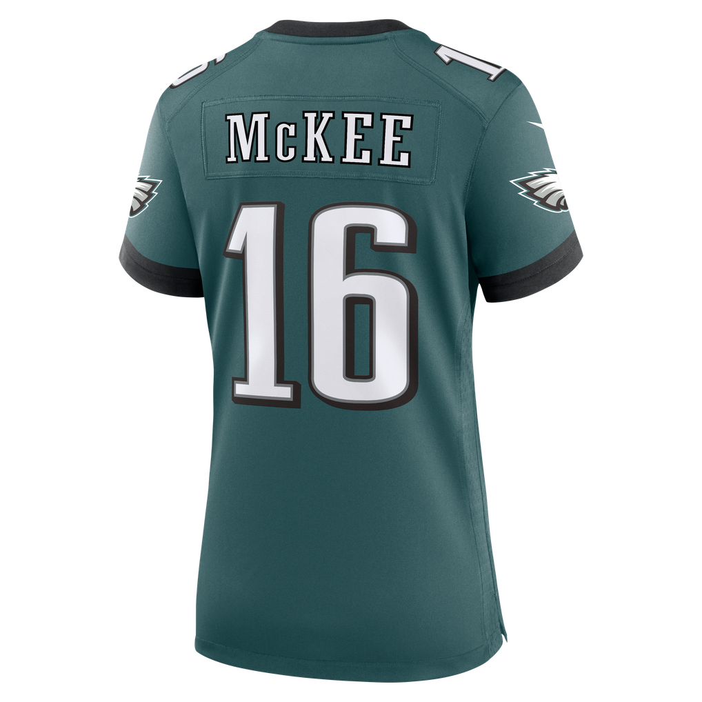 Women's Philadelphia Eagles Tanner McKee Nike  Midnight Green Team Game Jersey - Image 4