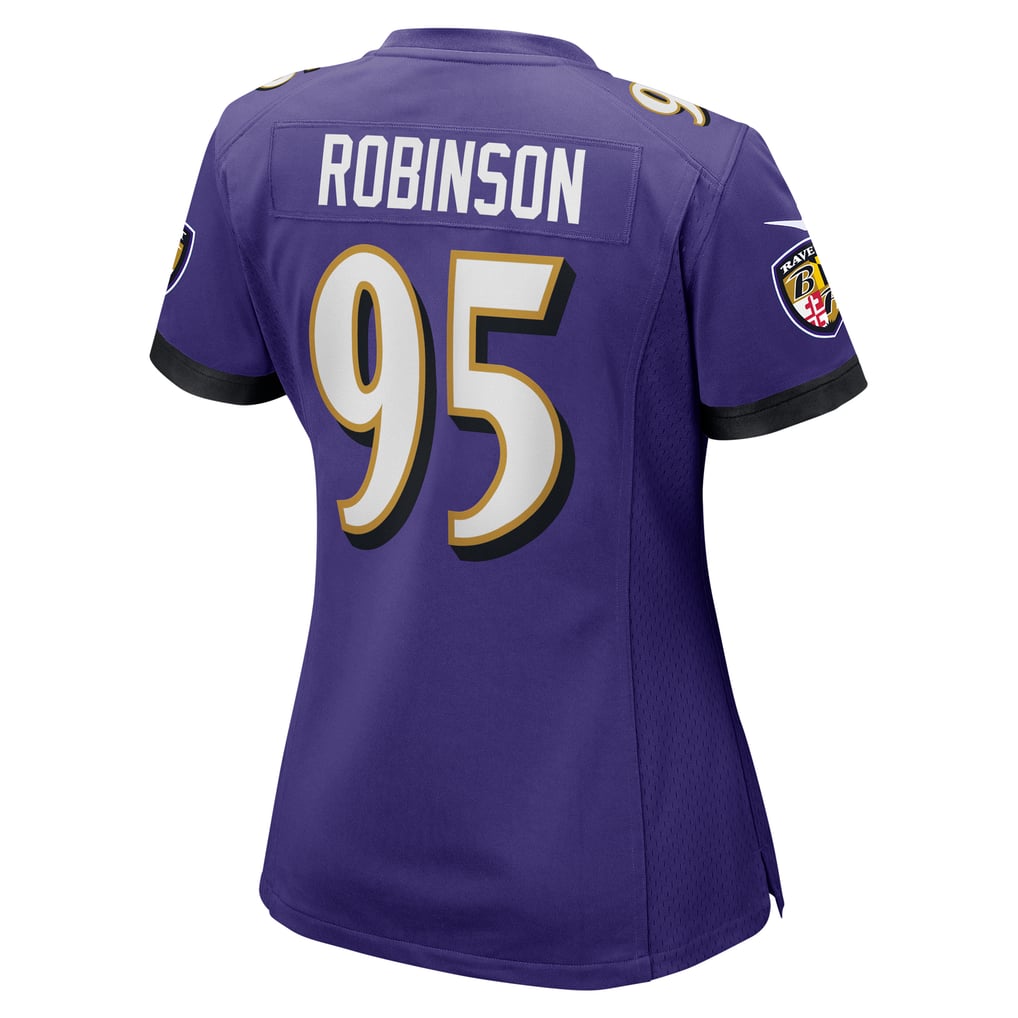 Women's Baltimore Ravens Tavius Robinson Nike Purple Game Jersey