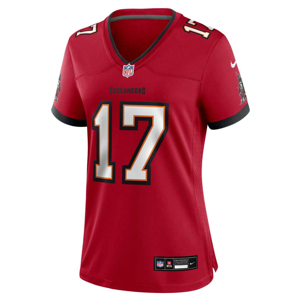 Women's Tampa Bay Buccaneers Ted Hurst Nike Red Team Game Jersey - Image 7