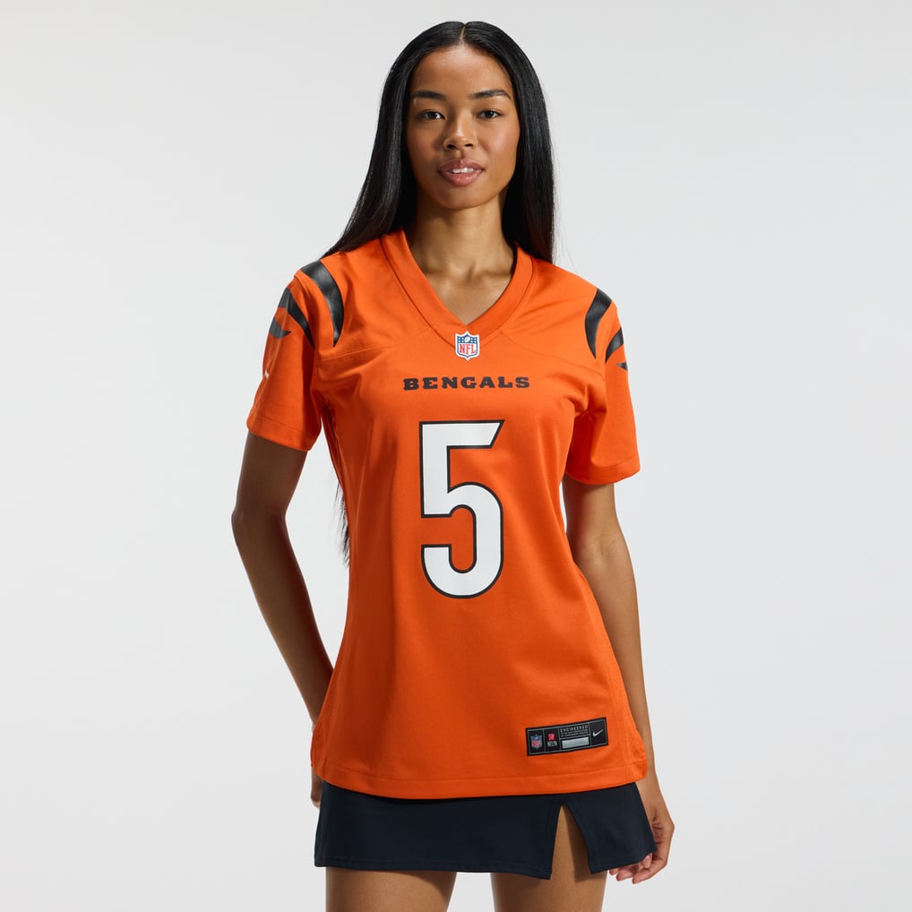 Women's Cincinnati Bengals Tee Higgins Nike Orange Alternate Game Jersey - Image 5